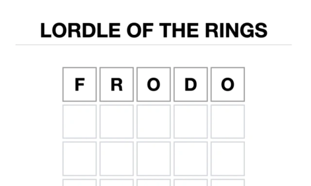 Lordle of the Rings