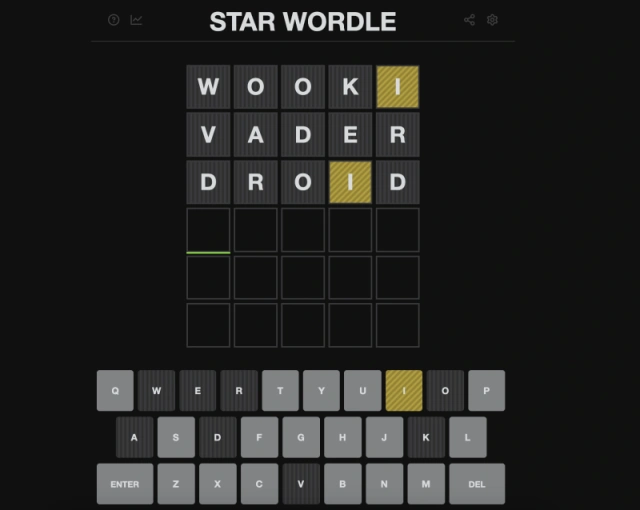 Star Wordle